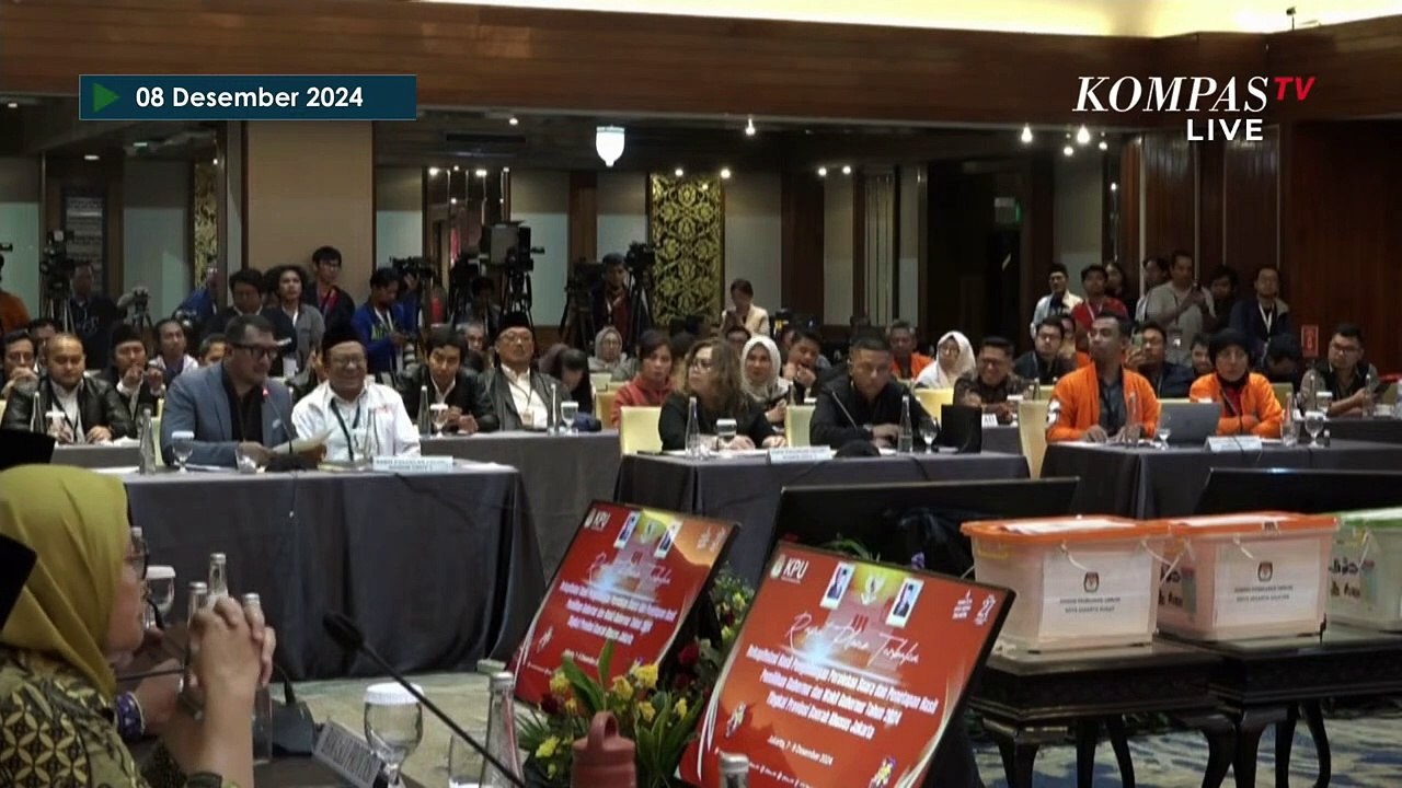 Timses Ridwan Kamil-Suswono Sampaikan Kejadian Khusus saat Penetapan Hasil Pilkada Jakarta 2024