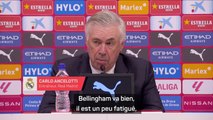 Real Madrid - Ancelotti : “Bellingham est de retour, il est en forme, l’attaque aussi”