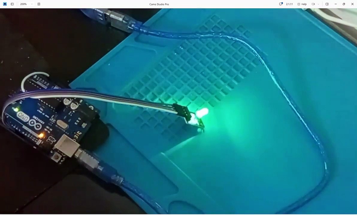 RGB LED module interface Arduino UNO.