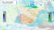 En las próximas horas se mantendrán las lluvias y las nevadas en varias comunidades