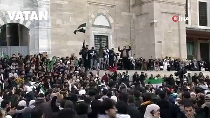 İstanbul'da yaşayan Suriyeliler Esad'ın devrilmesini böyle kutladılar