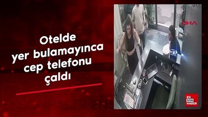 İstanbul’da sevgilisiyle otelde yer bulamayınca cep telefonu çaldı