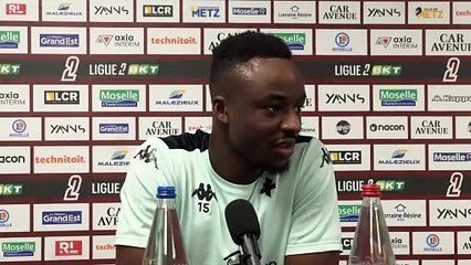 Metz - Dunkerque, la conférence d'Abou Lô