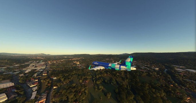 Seraphic Landing: JetBlue Airways A320neo at Fiumicino Airport (FCO), Rome, Italy #fly #flights #flightlovers #flyinglover #aviation #A320neo #flying #aviationlovers