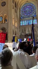 La messe inaugurale de Notre-Dame de Paris