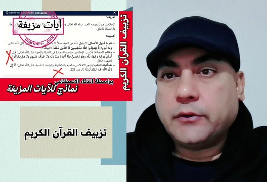تزييف القرآن الكريم بواسطة الذكاء الاصطناعي
