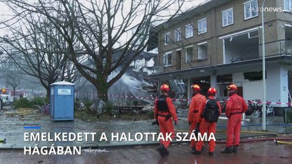 Emelkedett a hágai házrobbanás halottainak száma