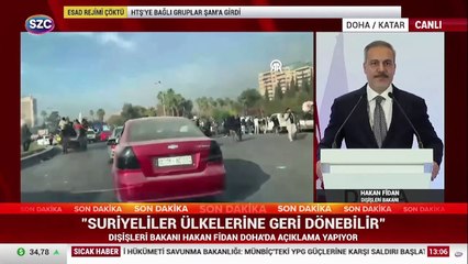 Hakan Fidan'dan Suriye ve Esad açıklaması