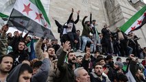 Celebraciones en distintas ciudades de Siria tras la caída de El Asad