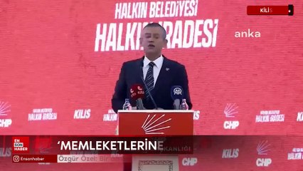 Özgür Özel: Bir an önce Esad ile gerekli temaslar sağlanmalı