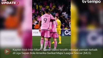 Lionel Messi Terpilih Menjadi Pemain Terbaik MLS 2024