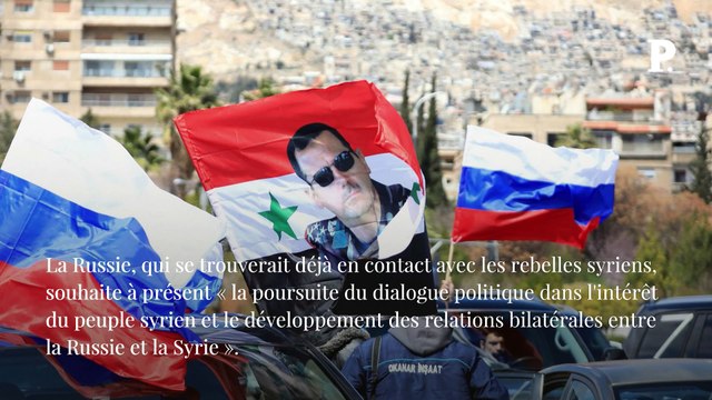 Damas aux mains des rebelles syriens, Moscou confirme le départ d'Assad