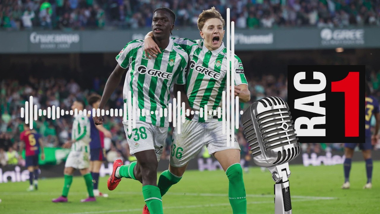 Música para los oídos madridistas: la narración de RAC1 al gol del Betis en el 94′ que destruyó la victoria del Barça