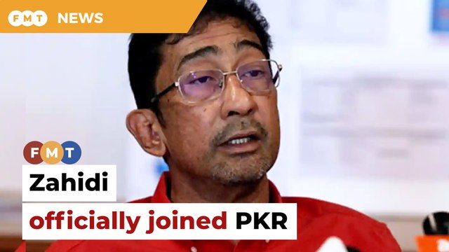 Former Perlis Umno leader Zahidi officially in PKR