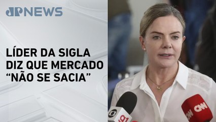 Gleisi Hoffmann diz que PT é contra retirada de direitos do pacote de corte de gastos