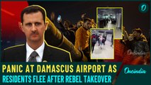 Syria Breaking: Rebels Horror At Damascus Airport; Syrians Run In Panic As Assad Flees Capital