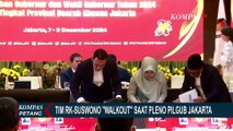 Tim RK-Suswono Walkout saat Pleno Pilgub, Komisioner KPU Jakarta: Kami Sangat Menyayangkan