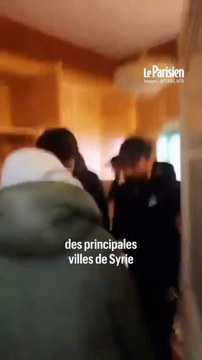 Le palais de Bachar al-Assad à Damas envahi par les Syriens