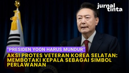 Tentara Veteran Korea Bersama dengan Istrinya Membotaki Kepalanya, Bentuk Protes ke Presiden Yoon Suk Yeol