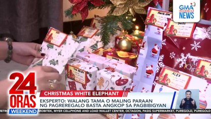 Ilang Pinoy, game makatanggap ng regalong hindi ginamit ng unang nakatanggap | 24 Oras Weekend