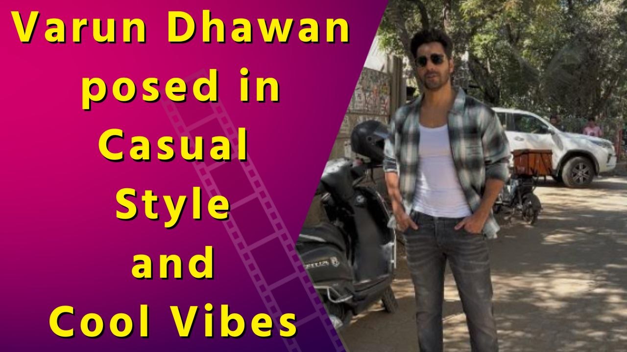 Varun Dhawan Spotted in Casual Cool Look at Versova!
