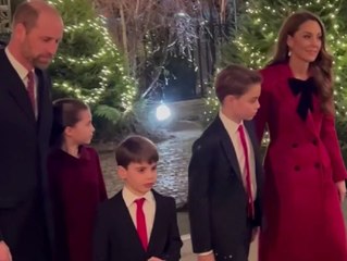 Prinzessin Kate strahlt bei Weihnachtsgottesdienst mit der Familie