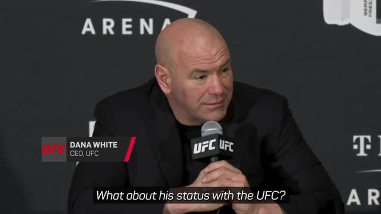 Dana White breaks silence on Conor McGregor's f...