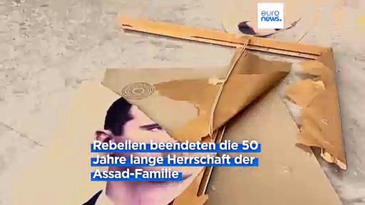 Damaskus: Syrer feiern den Sturz von Assad