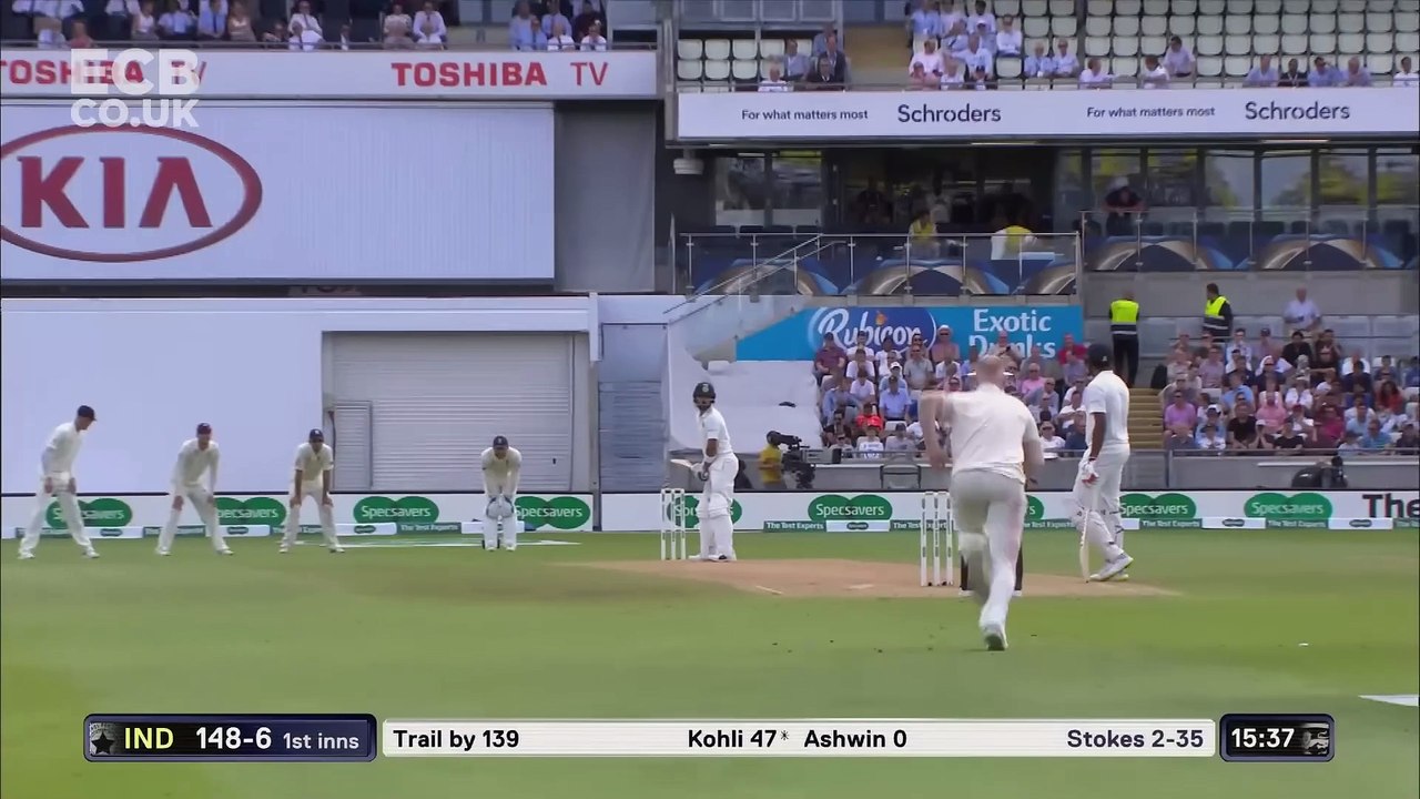Kohli's FIRST Test Century in England! ｜ Edgbaston 2018 ｜ England Cricket