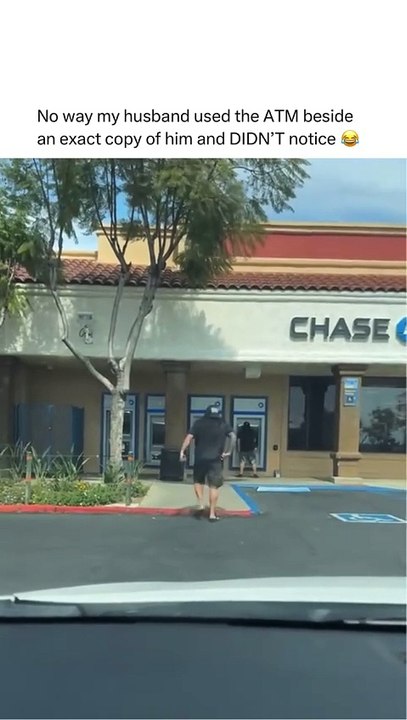 They even stand the same way