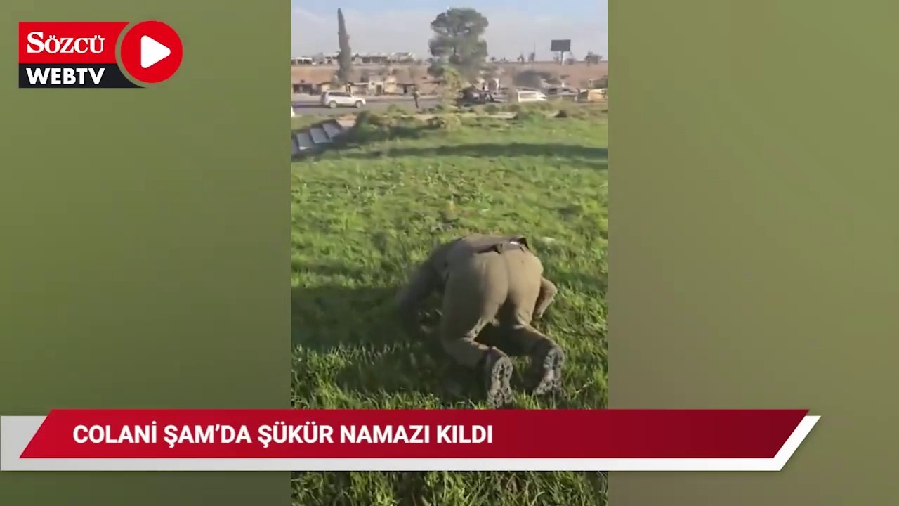 Colani Şam'da şükür namazı kıldı