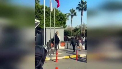 Mersin'de Atatürk büstüne saldırı