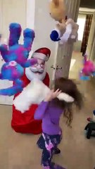 Santa Clause funny prank - try not to laugh #short