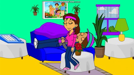 Dora, Caillou, and Rosie Behaves at Lolly’s Birthday w/permission and gets Ungrounded