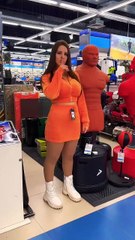 mannequin prank 😳 #fypシ #prankideas #reaction #shocked