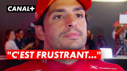 Carlos Sainz : "C'est frustrant mais pas suffisant“