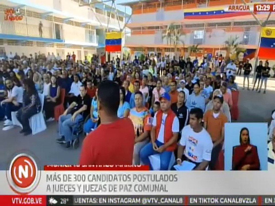 Comunidades venezolanas se preparan para la elección de Jueces y Juezas de Paz el próximo 15-Dic