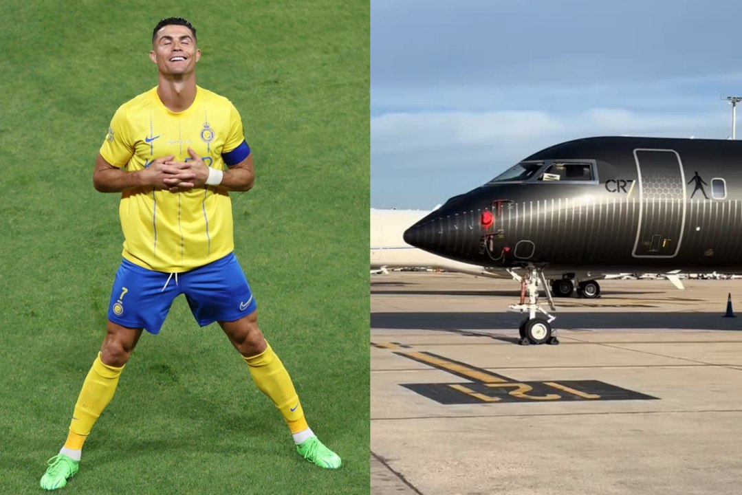 Le nouveau jet personnalise de Cristiano Ronaldo