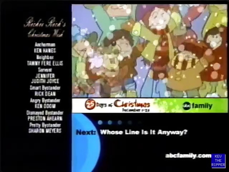 Richie Rich's Christmas Wish FOX Family Split Screen Credits (With a Smallville FOX Family Split Screen Credits Feature).