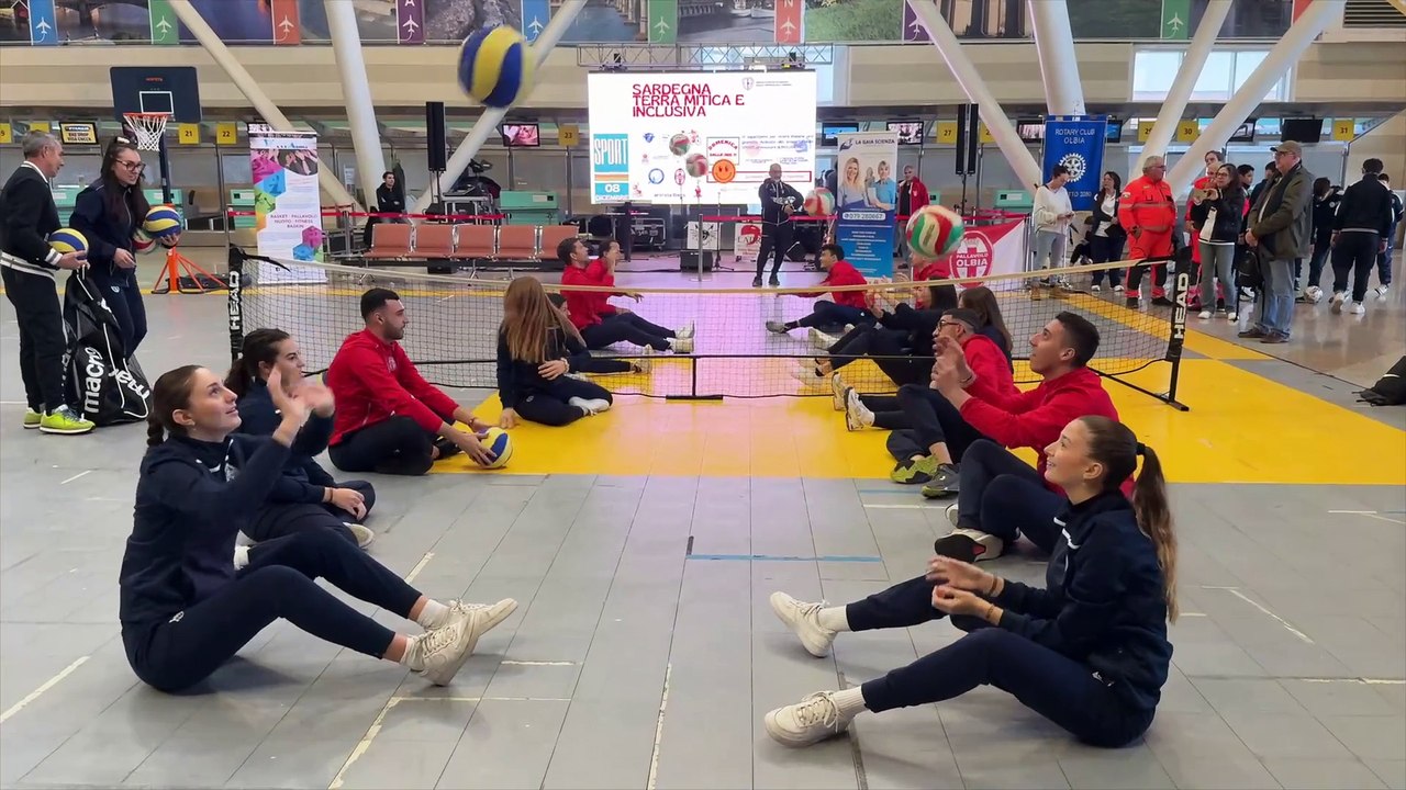 L’aeroporto di Olbia teatro di inclusione con sport, musica e solidarietà