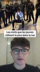 Les mots que les jeunes utilisent le plus dans la rue #rue #language #cité #classement