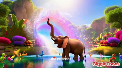 Animals Fun in the Jungle | Animation song for kids | #Nurseryrhymes #kidssongs