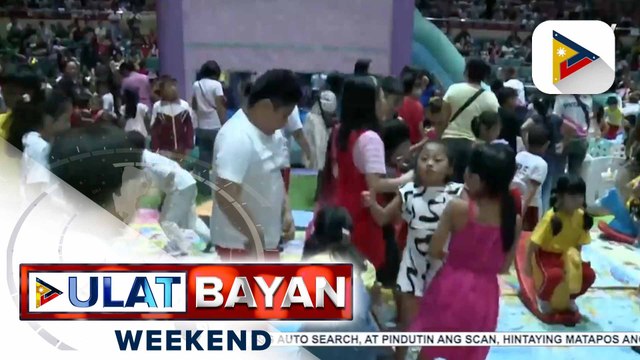 Mahigit isang libong bata sa Pasay City, nabiyayaan ng regalo sa 'Balik Sigla, Bigay Saya'