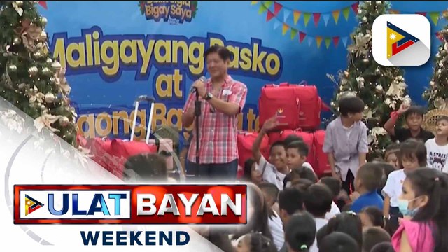 Mahigit 30-K bata sa buong bansa, nakatanggap ng Pamasko mula kay PBBM sa 'Balik Sigla, Bigay Saya' gift-giving activity