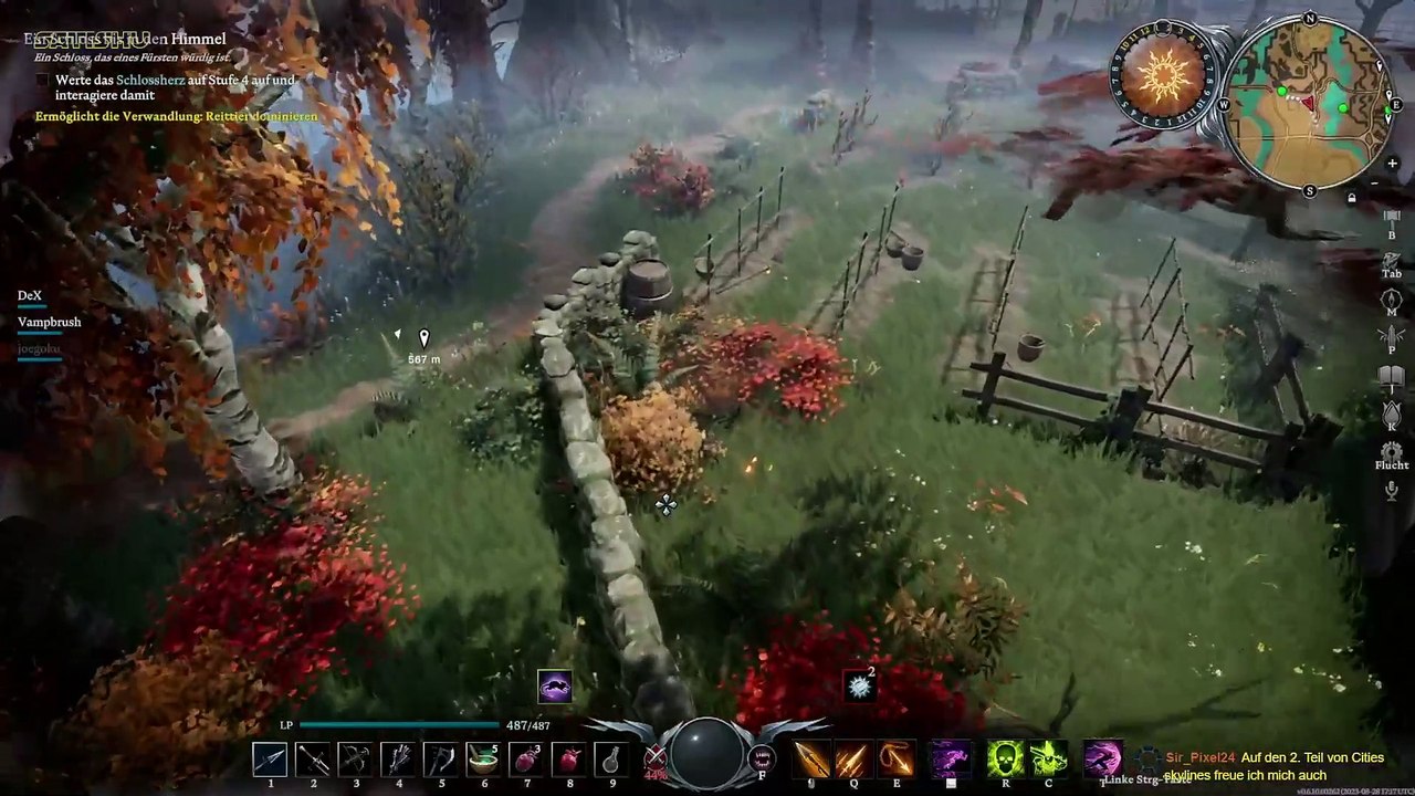 Den Tag über im Garten verbringen. | V Rising | Ep. 76