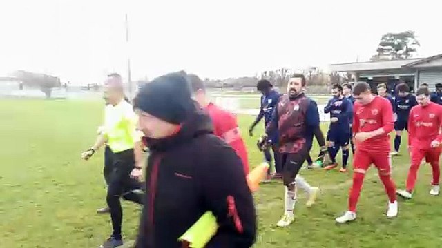 LA VIDÉO DE L'ENTRÉE DES JOUEURS AS ST MARCELLOISE VS AS DU PIC DIMANCHE 08 DÉCEMBRE 2024