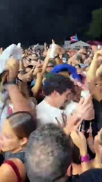 Bad Bunny eufórico en el concierto de Residente