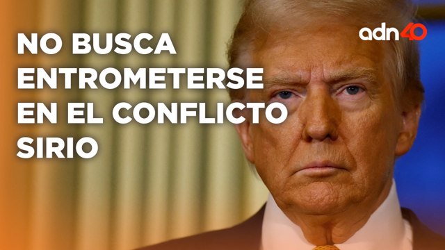 Esto es lo que dijo Donald Trump sobre la caída del dictador Bashar Al-Assad en SIria