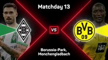 Dortmund's poor away record continues at Monchengladbach