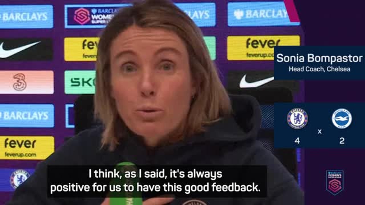 Bompastor not getting carried away despite record-breaking start at Chelsea